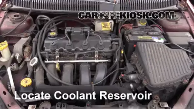 2002 Dodge Neon SE 2.0L 4 Cyl. Coolant (Antifreeze) Flush Coolant